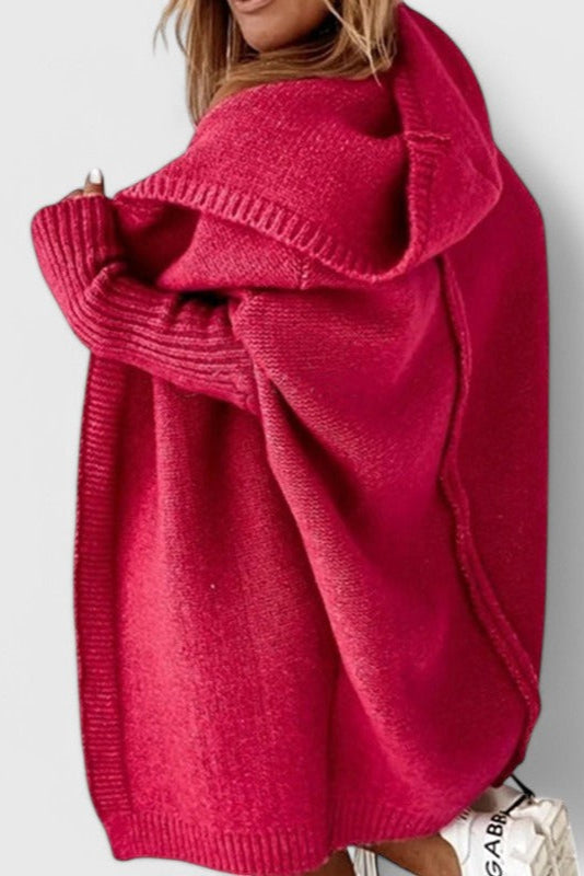 Lovisa Cárdigan de Punto con Capucha Oversized