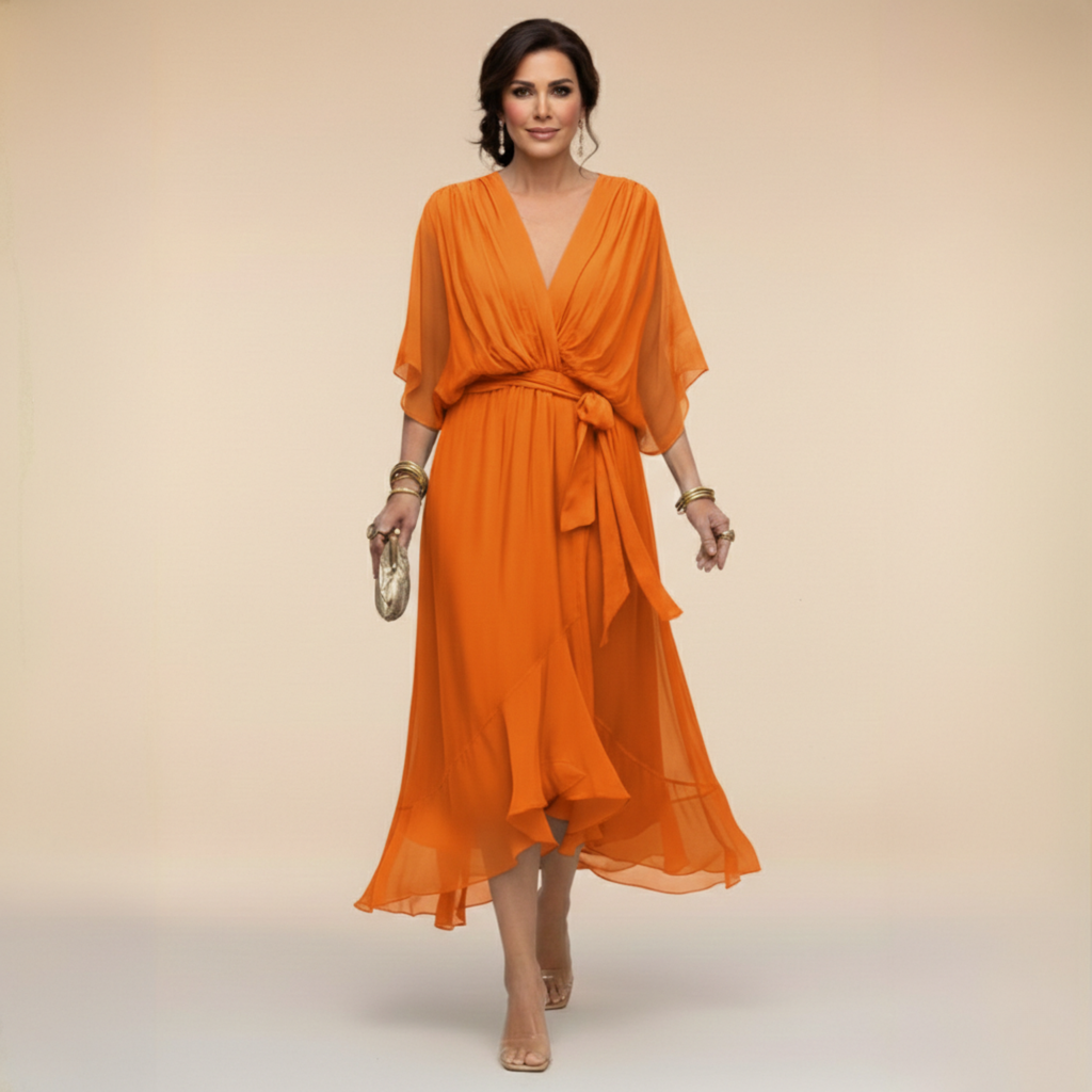 Monica™ | Vestido con escote en V