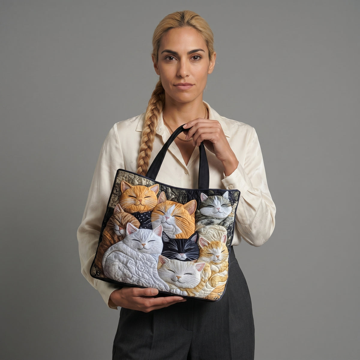 Bolso Artesanal | Gatitos Dormidos