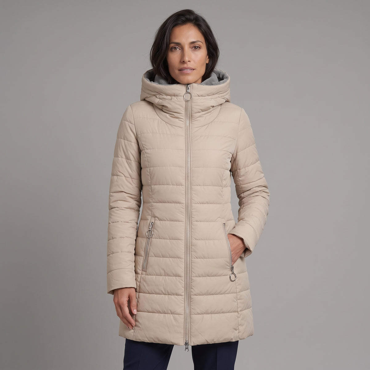 Clair | Abrigo de invierno para mujer con capucha y aislamiento