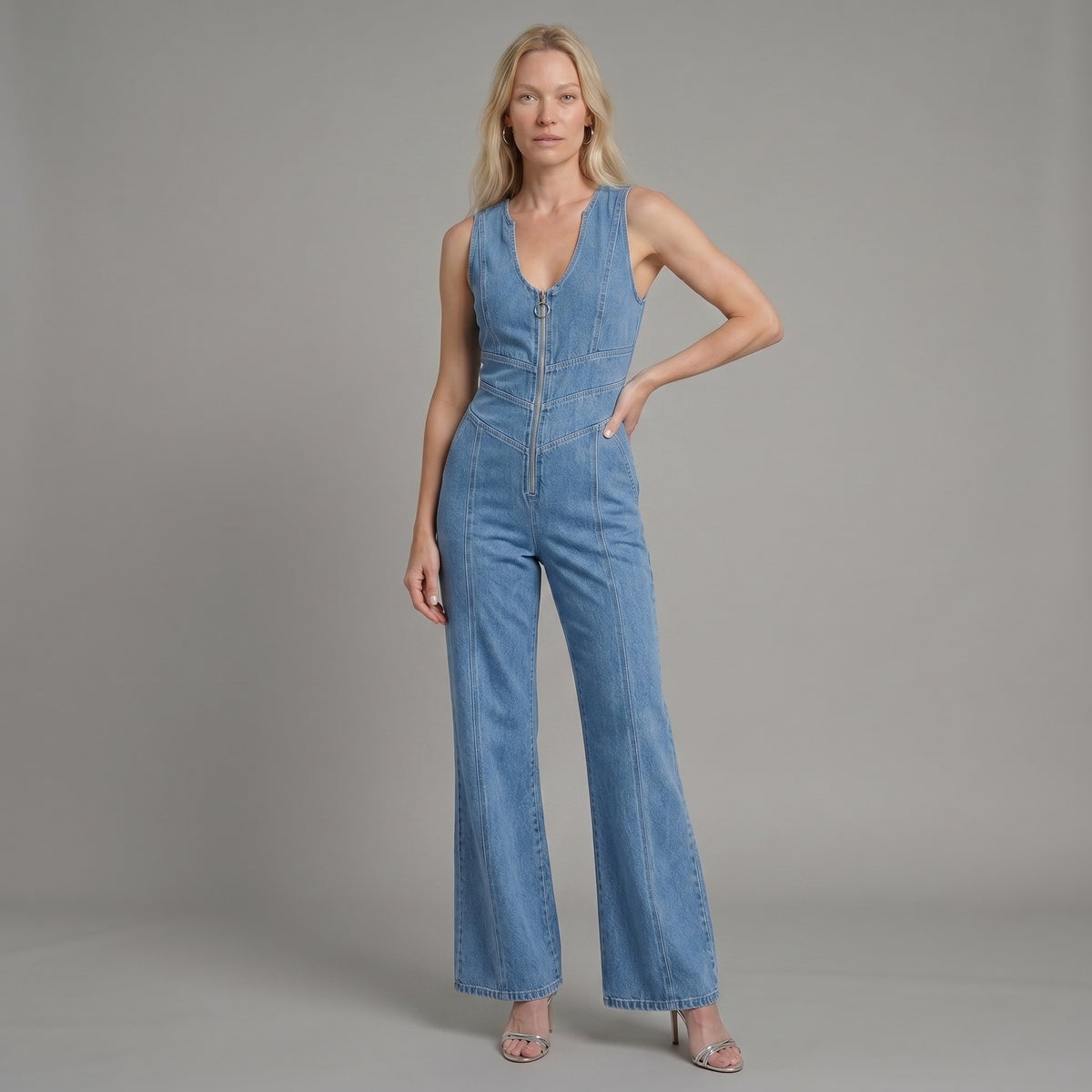 Alejandra™ | Mono Denim elegante
