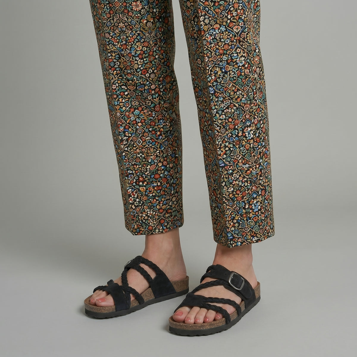 Hayleigh™ | Sandalias de corcho trenzado