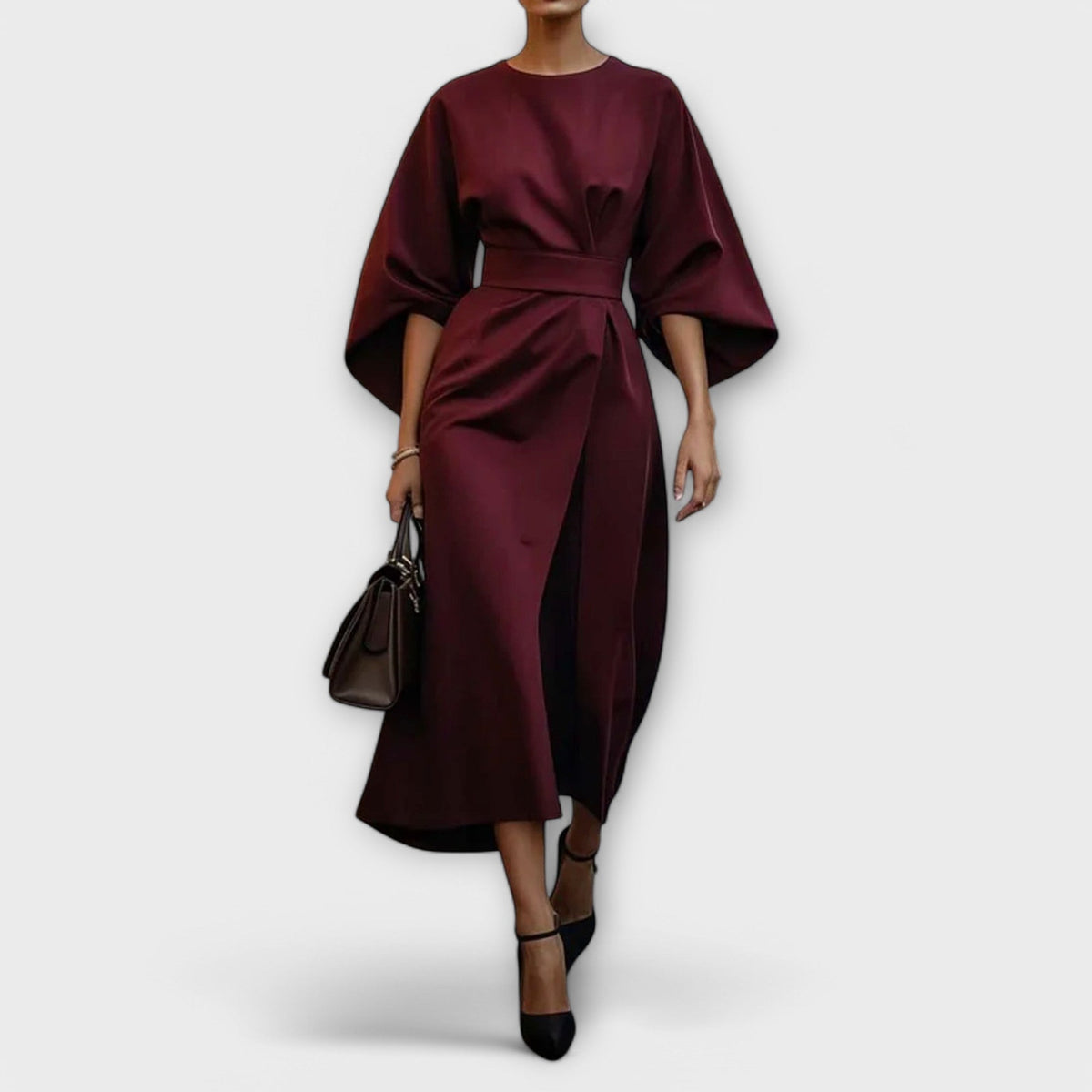 Sonia - Vestido elegante con mangas