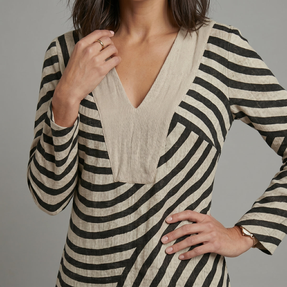 Piedad™ | VESTIDO MAXI MONOCROMO