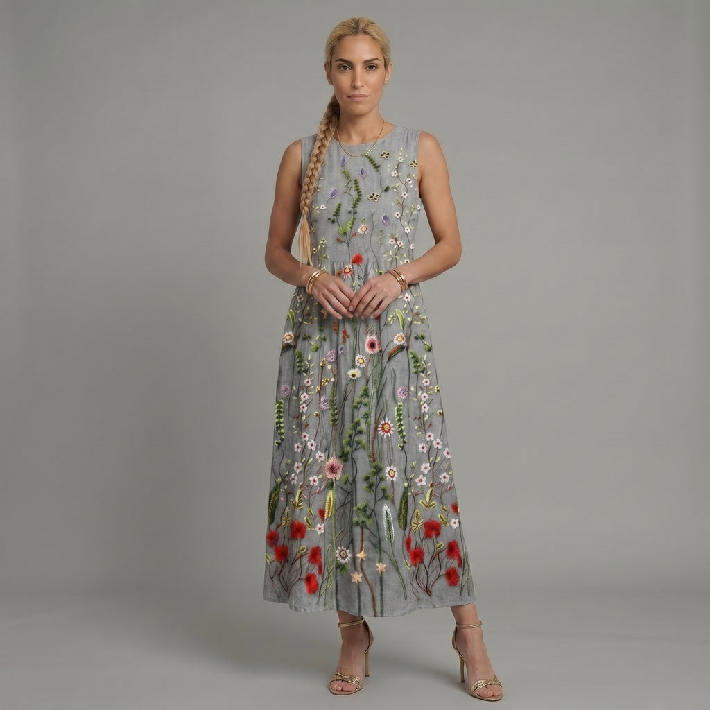 Cara™ | Vestido midi Wildflower