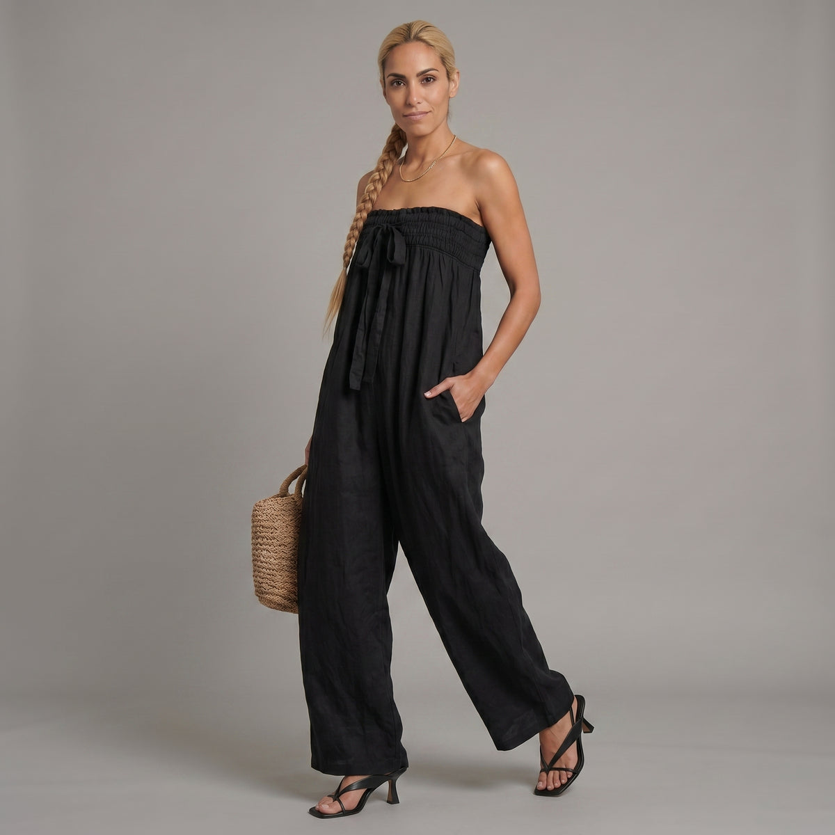 Nina™ | Mono sin tirantes elegante