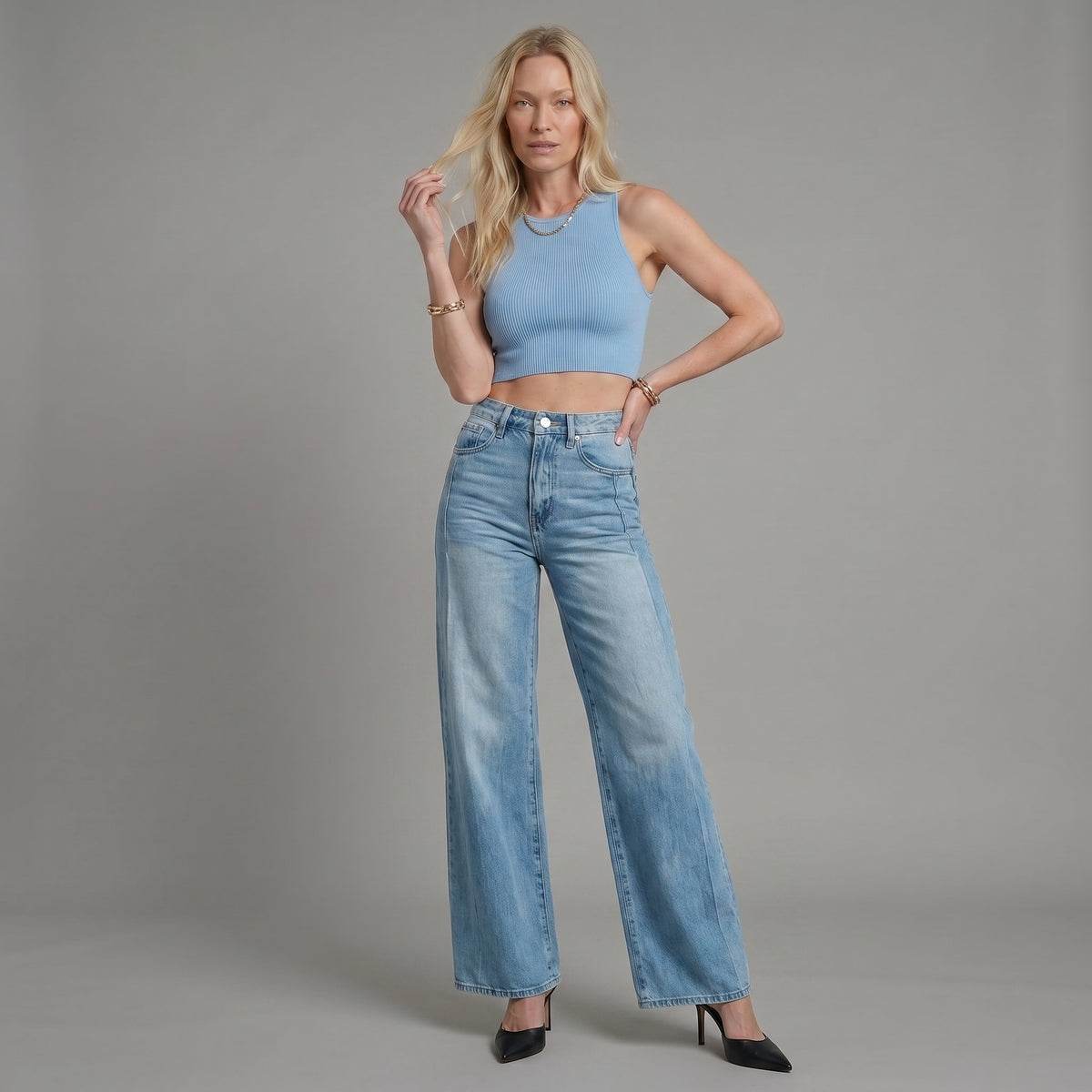 Lucía™ | Pantalón Amplio Elegante