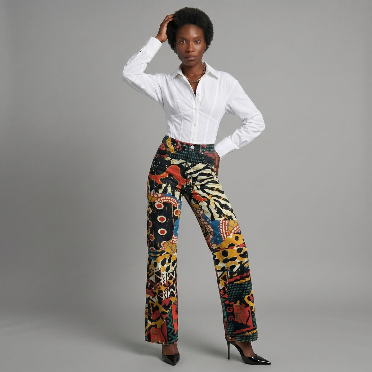 Élodie™ | Pantalones Anchos Elegantes