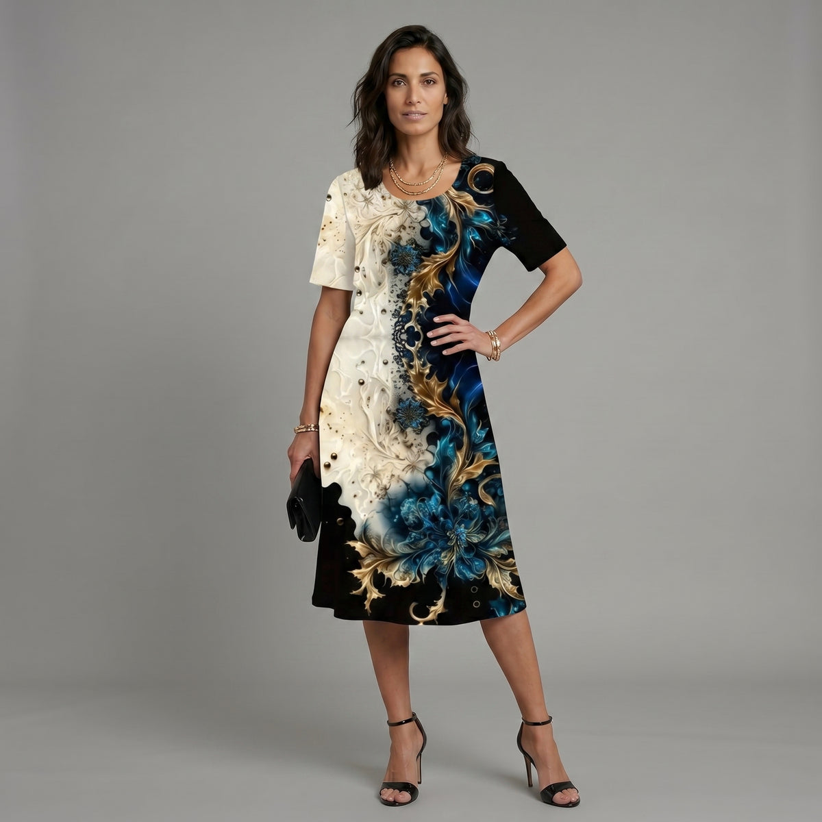 Barbara - Vestido de verano con estampado floral