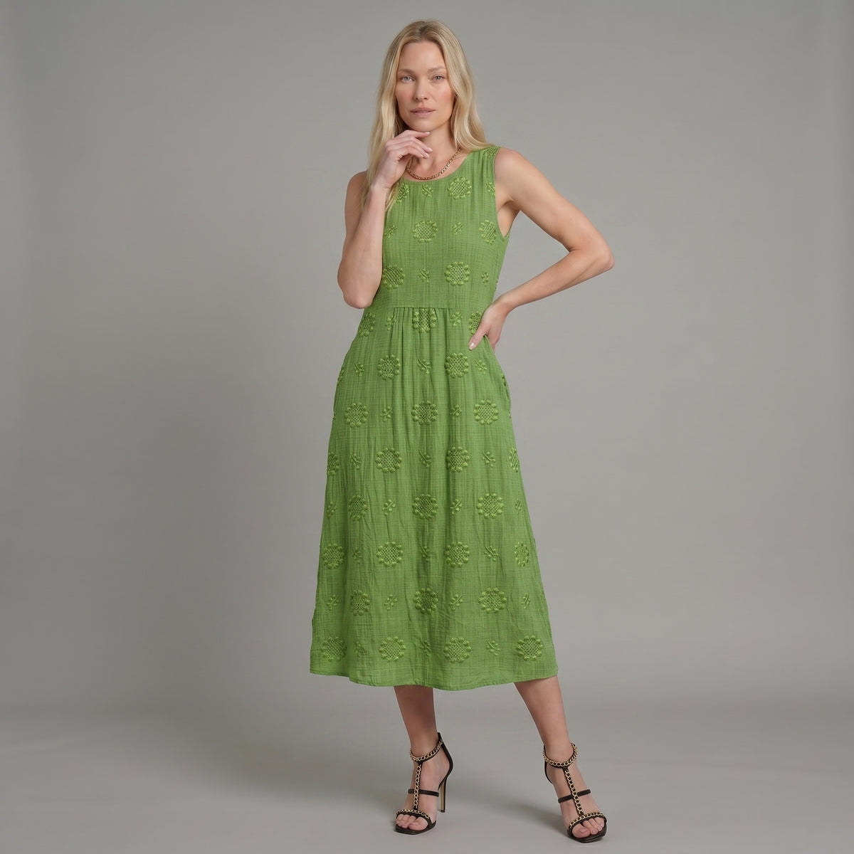 Sara™ | Vestido Midi con estampado