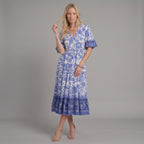 Keisha™ | Elegante escote en V con estampado floral