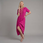 Nathalia™ | Vestido plisado