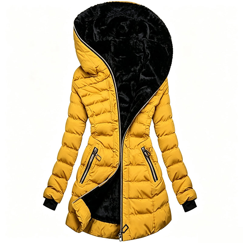 Clair | Abrigo de invierno para mujer con capucha y aislamiento