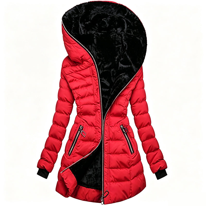 Clair | Abrigo de invierno para mujer con capucha y aislamiento