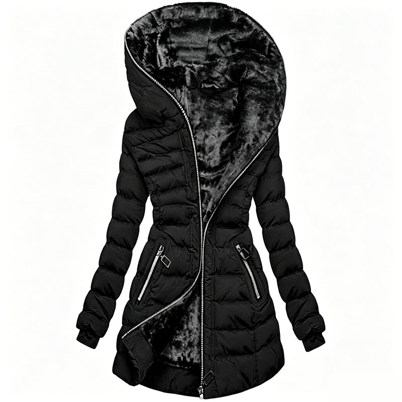 Clair | Abrigo de invierno para mujer con capucha y aislamiento