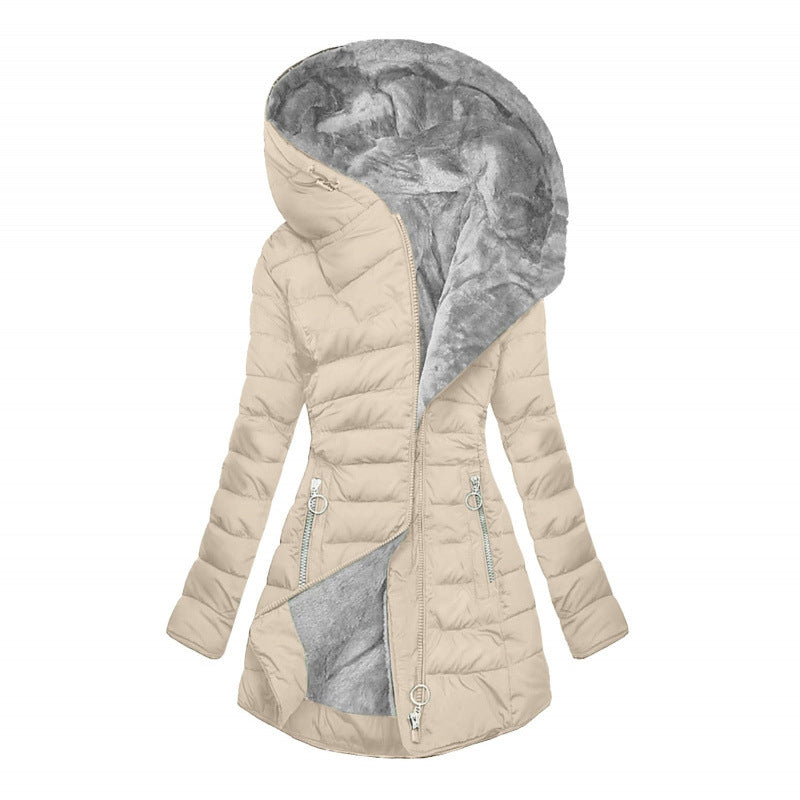 Clair | Abrigo de invierno para mujer con capucha y aislamiento