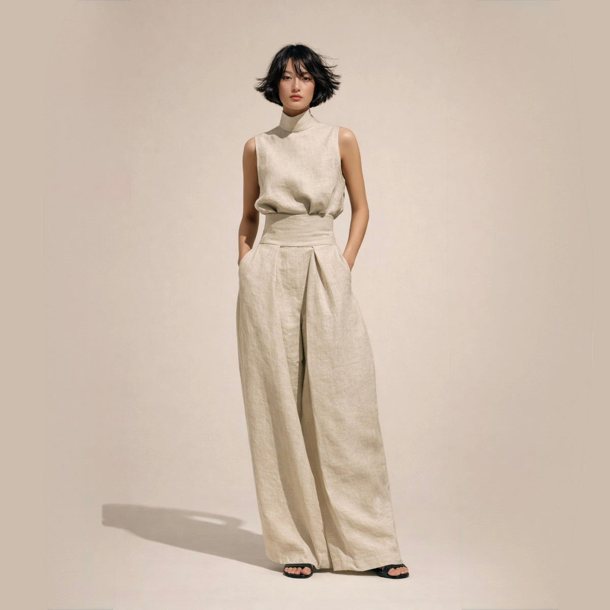 Elisa™ | Mono elegante de cintura alta