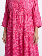 Marielle™ | Vestido Midi con Botones en la Delantera